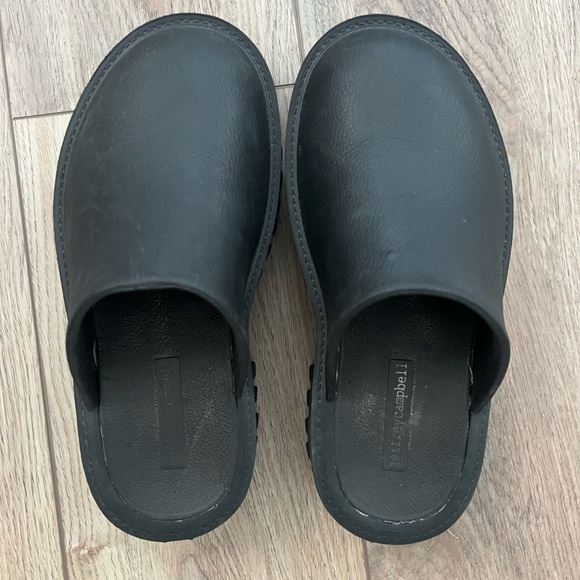 Jeffrey Campbell Shoes - Jeffrey Campbell black Bae Platform Mules